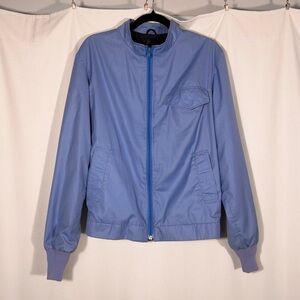Vintage Lakeland Powder Blue Lightweight Bomber Jacket